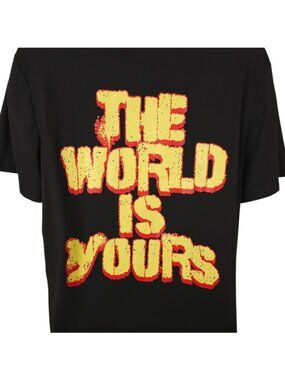 Scarface T Shirt Mens Size Large Black The World Is Yours Tony Montana